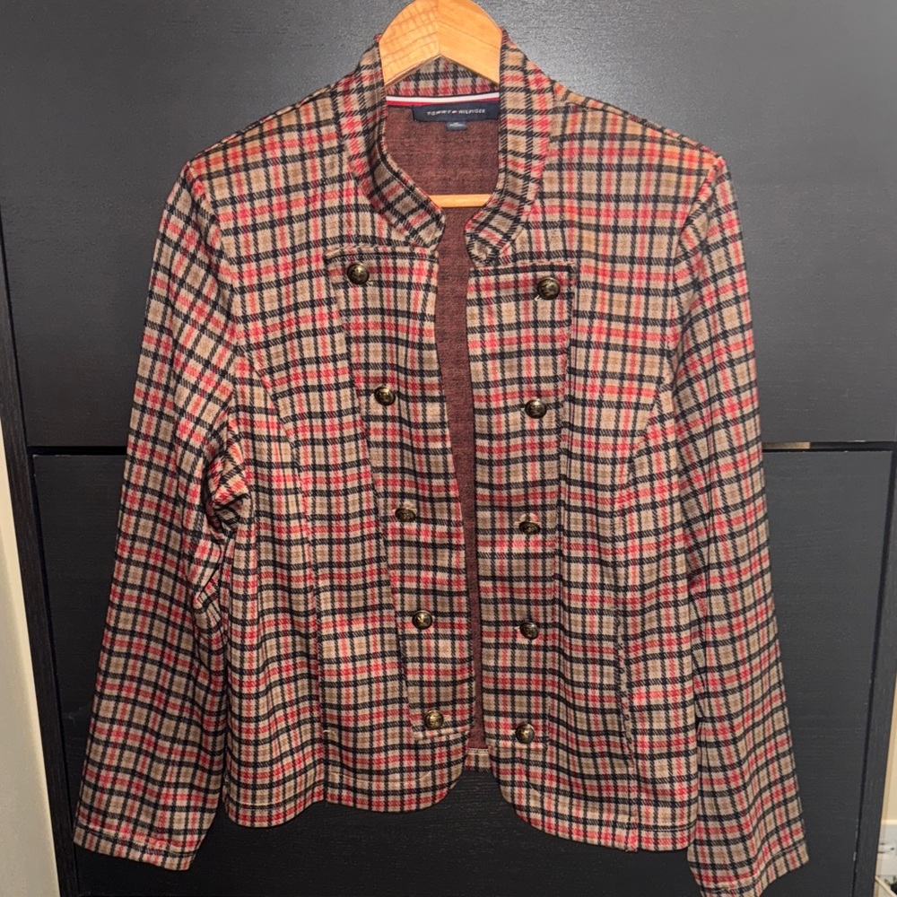 Tommy Hilfiger Multicolor Plaid Blazer